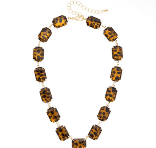 Tortoise Temptation Statement Necklace