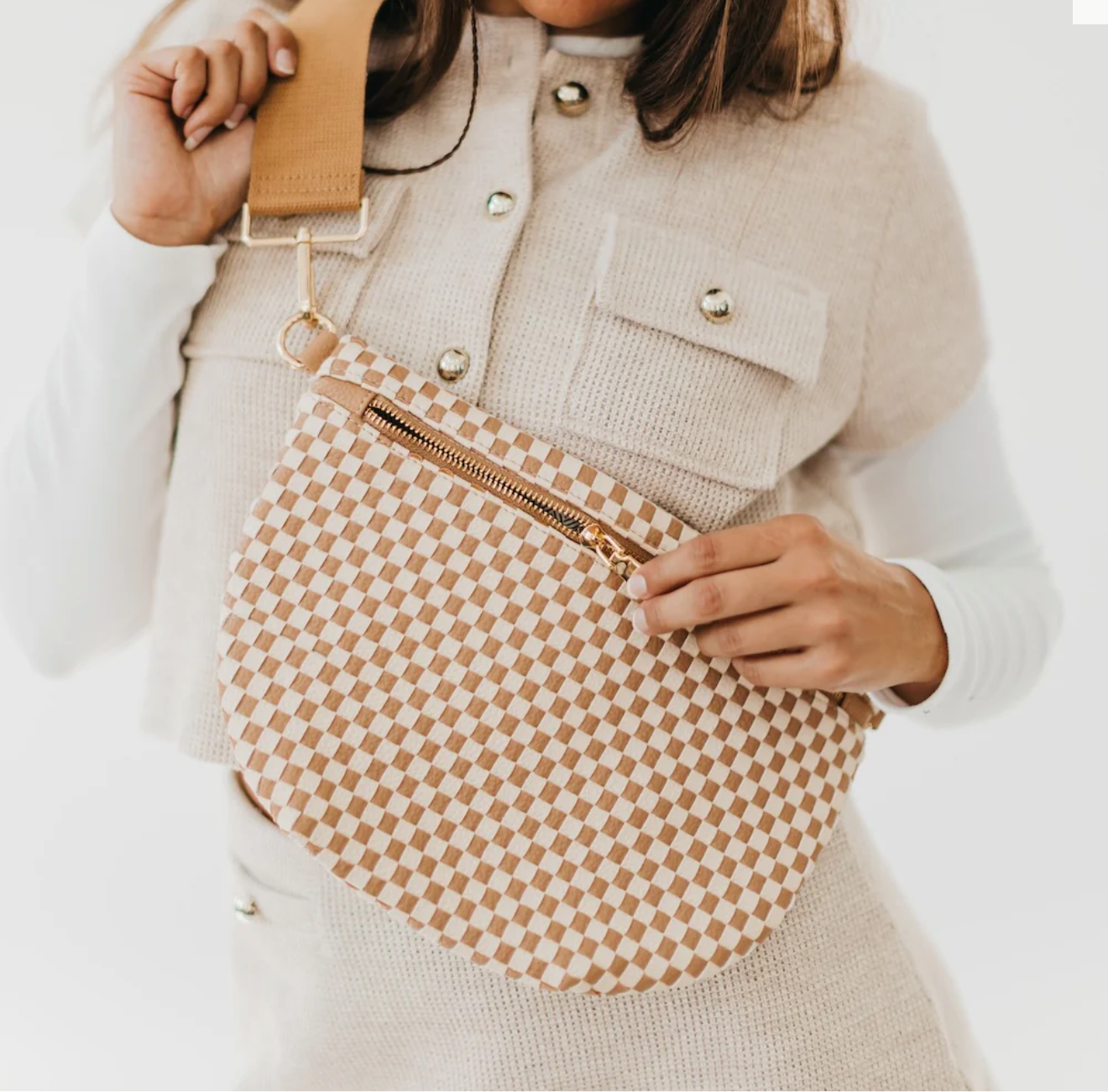 Woven Crossbody Bag