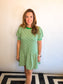 Poppin in Green Dress