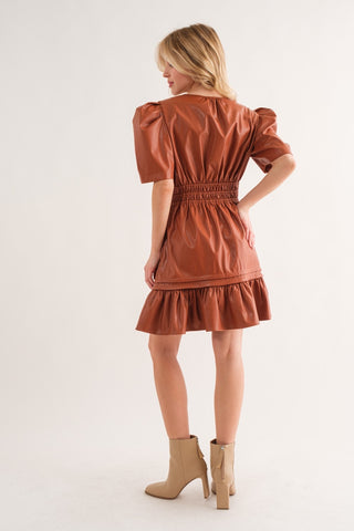 Saddle Luxe Dress