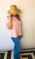 Pearl Embellished Hat
