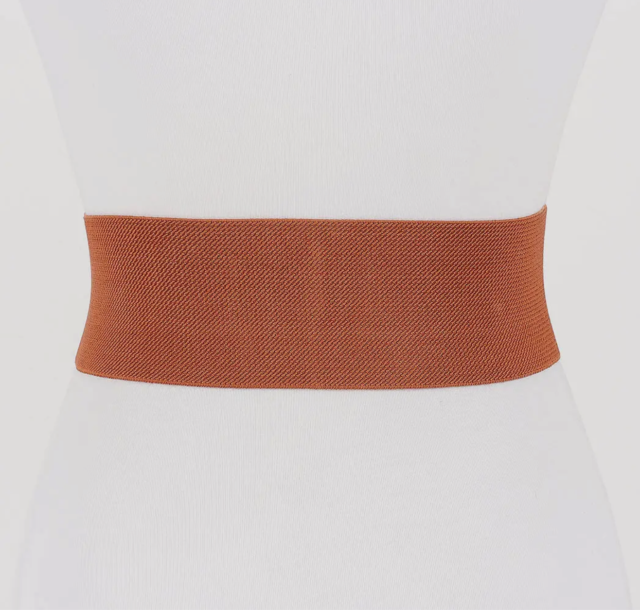 Brown Golden Orbit Waist Belt