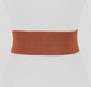 Brown Golden Orbit Waist Belt