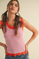 Sunset Scallop Pointelle Tank
