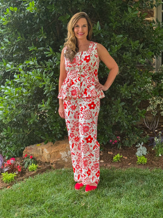 Scarlet Garden Set