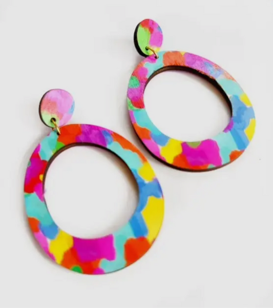 Colorful Drop Earring