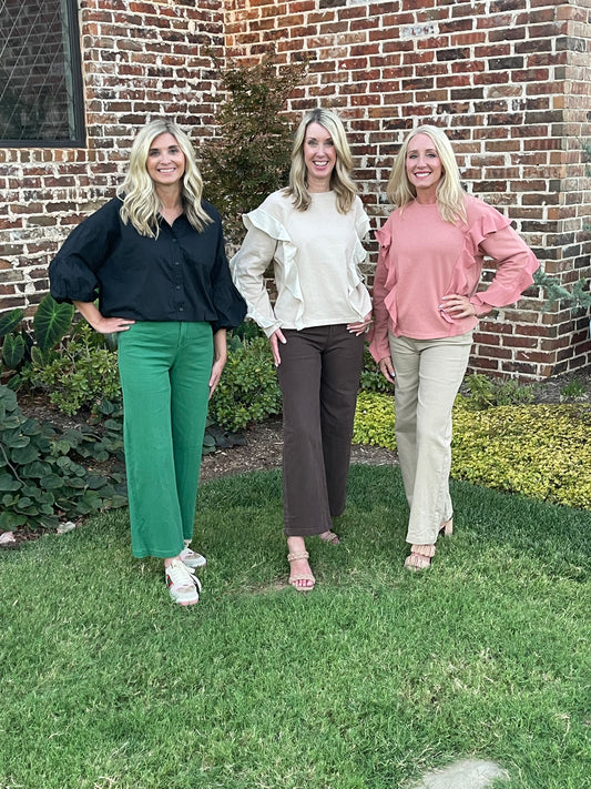 Poppin Wide Leg Jeans