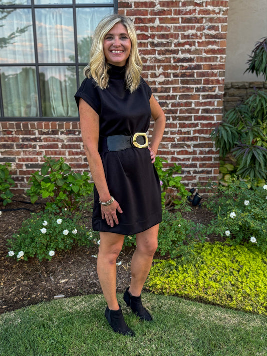 Black Midtown Muse Dress