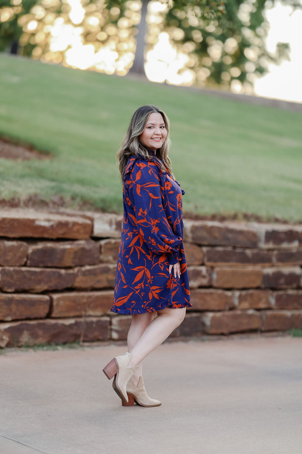 Falling Florals Dress