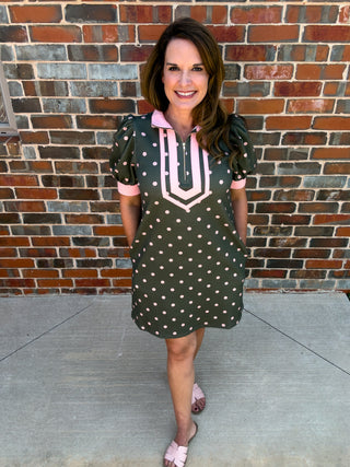 Pretty in Polka Dots Dress