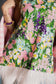 Sparkling Blossoms Tunic with Feathers