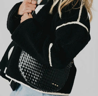 Woven Crossbody Bag