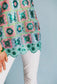 TURQUOISE MOSAIC TUNIC