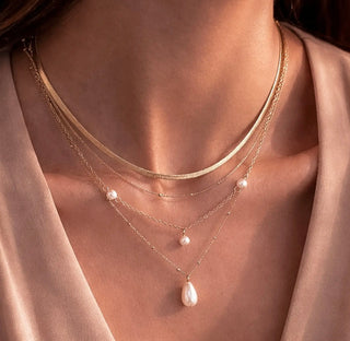 Golden Glow Layered Necklace
