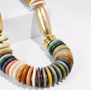 Autumn Confetti Statement Necklace