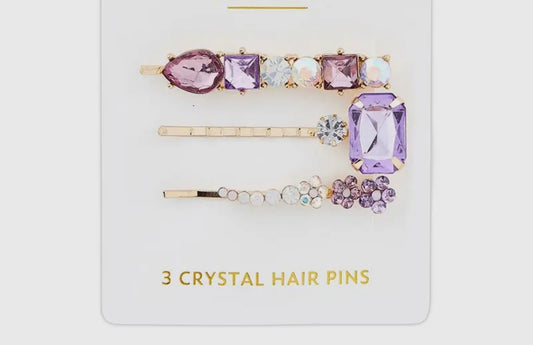 Crystal Hair Pins