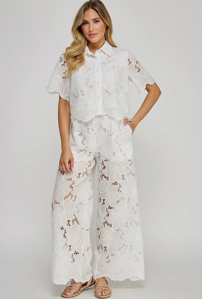 Lace Floral Set