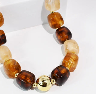 Honey & Tortoise Necklace
