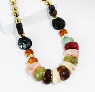 Treasure Palette Statement Necklace