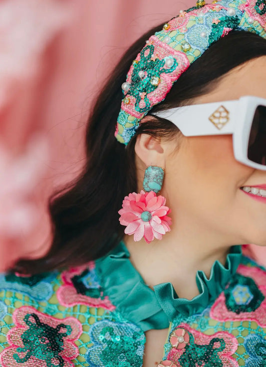 Brianna Cannon Flower Earrings