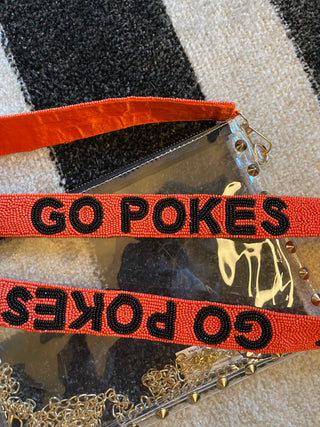Go Pokes Clear Stadium Bag