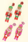 Nutcracker Christmas Earrings