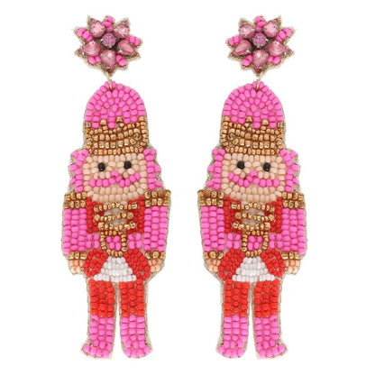 Nutcracker Christmas Earrings