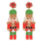 Nutcracker Christmas Earrings