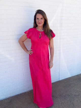 Ava Linen Dress