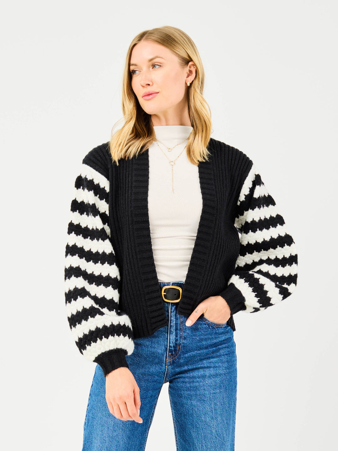 The Black Monroe Cardigan