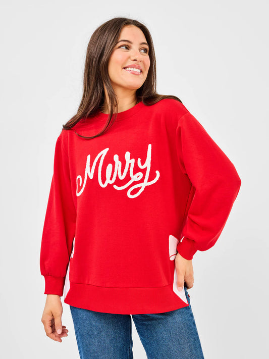 The Merry Bow Sweatshirt