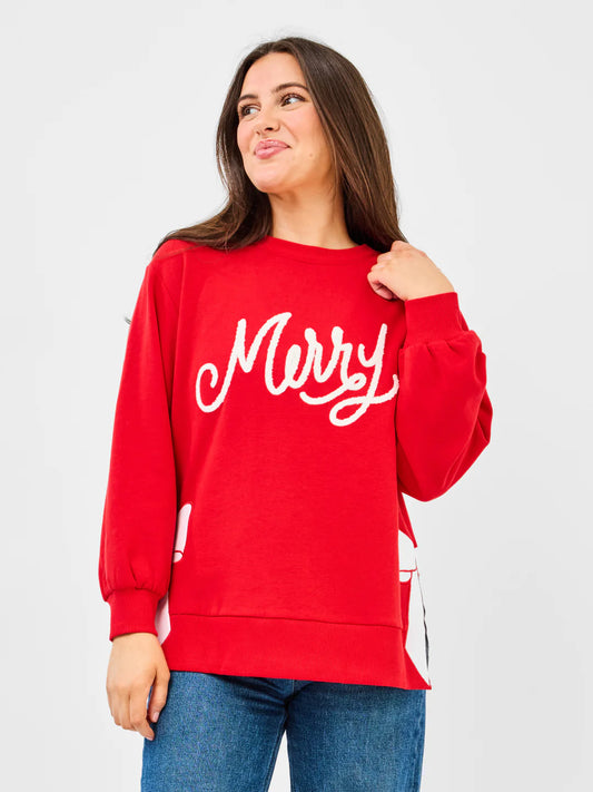 The Merry Bow Sweatshirt