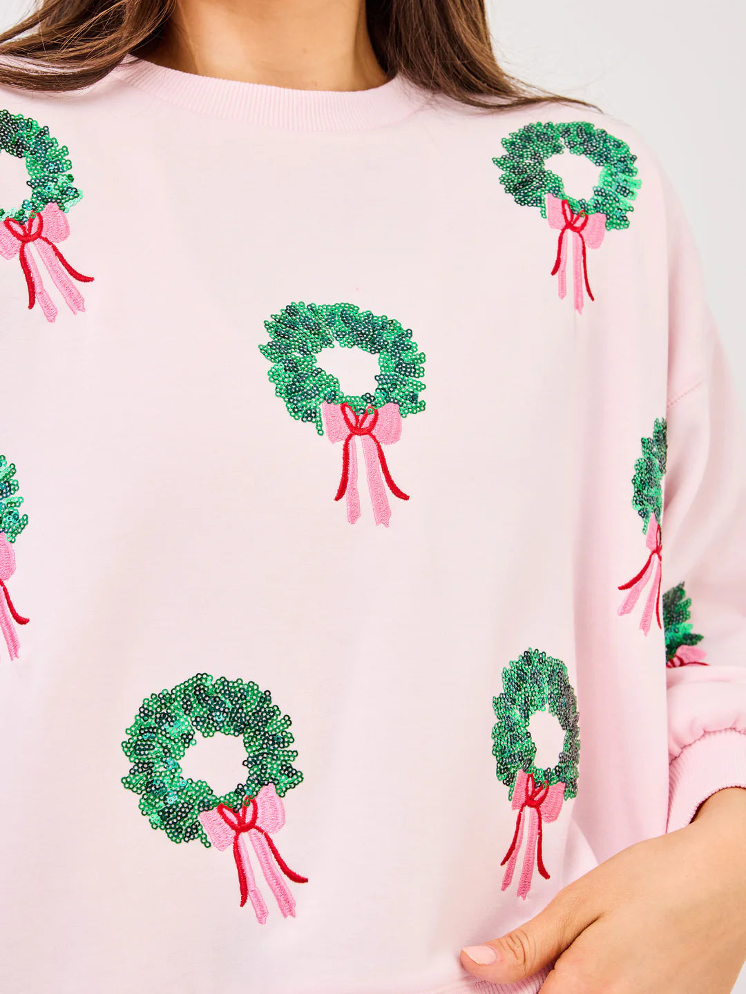 The Holly Wreath Sweatshirt