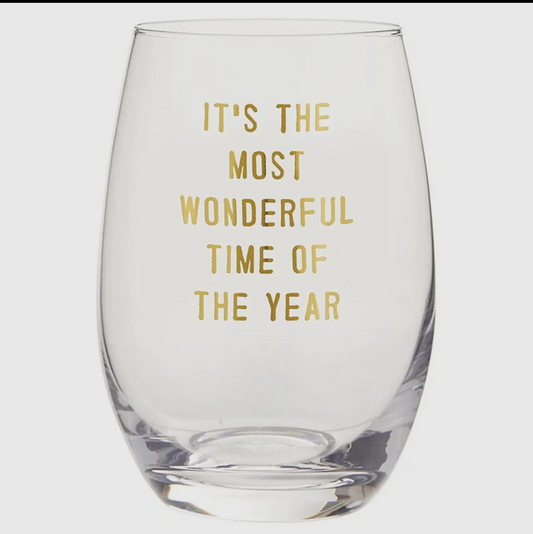 Stemless Wine Glasses