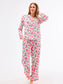 Holiday Ornament Lane Pajama Set
