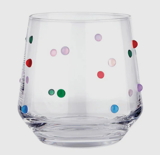 Confetti Wine Glass