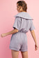 Athleisure Zip Romper