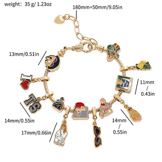 Taylor Swift Charm Bracelet