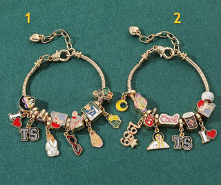 Taylor Swift Charm Bracelet