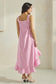 Ruffle High/Low Dress