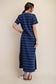 Scuba Striped Dress