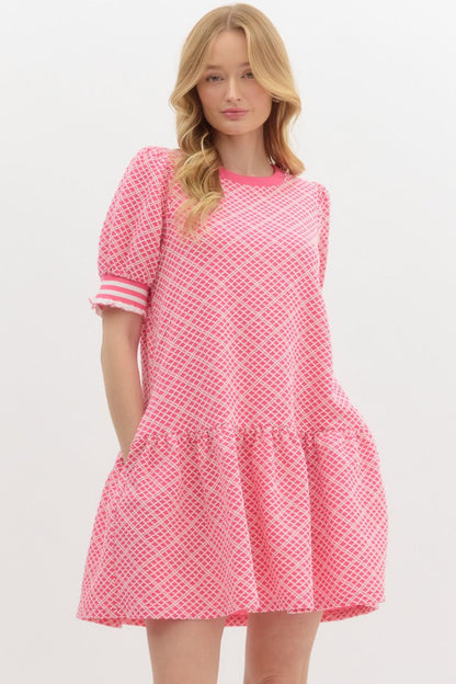 Poppin in Pink Dress