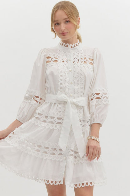 The Buttoned Belle Dress