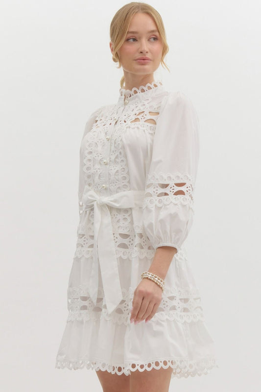 The Buttoned Belle Dress