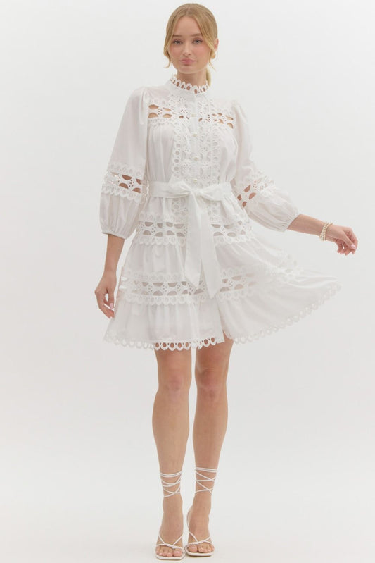 The Buttoned Belle Dress
