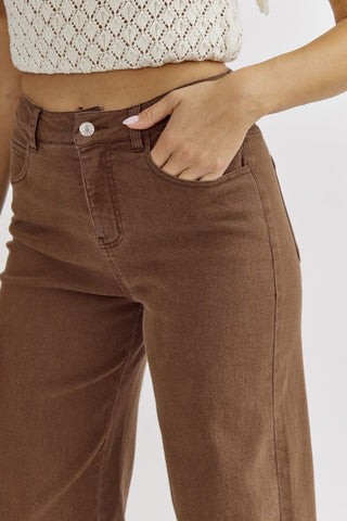 Poppin Wide Leg Jeans