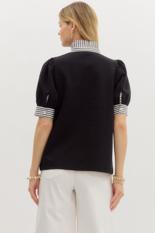Ruffle Popover Top