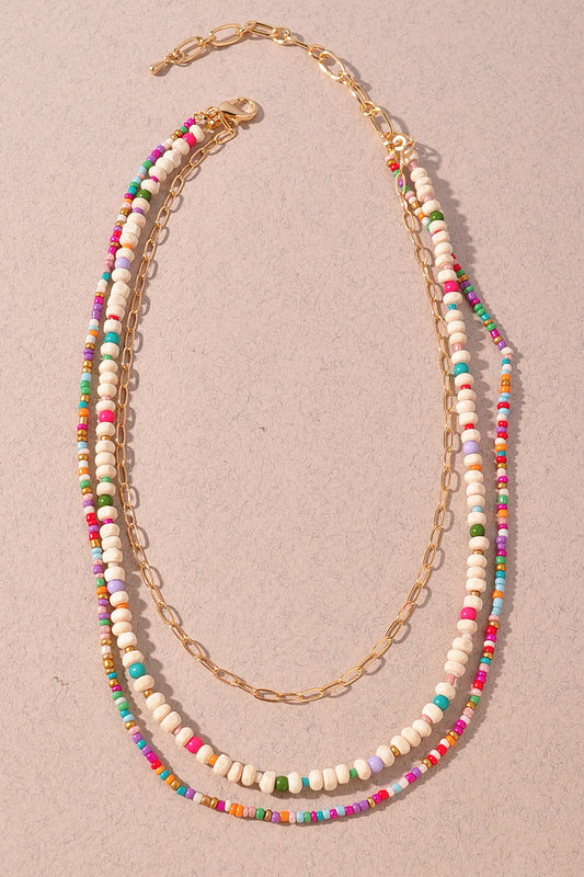 Colorful Beaded Necklace